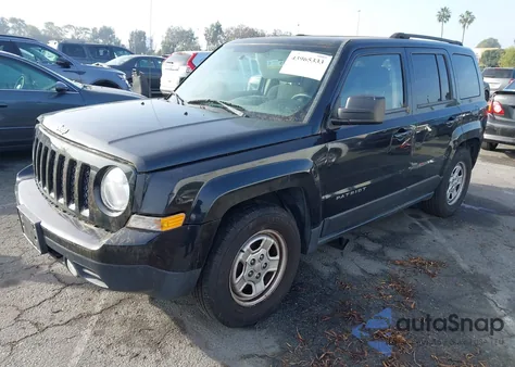 2014 Jeep Patriot Sport из США, поврежденный, VIN 1C4NJPBA7ED777700